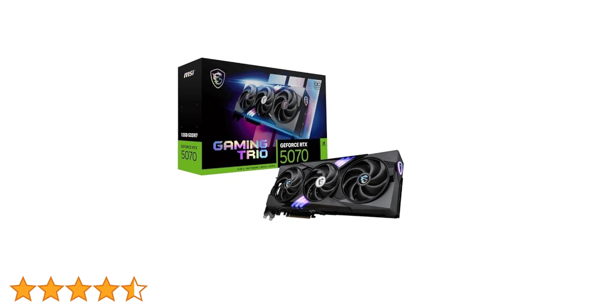 Amazon.co.jp: MSI GeForce RTX 5070 12G GAMING TRIO OC